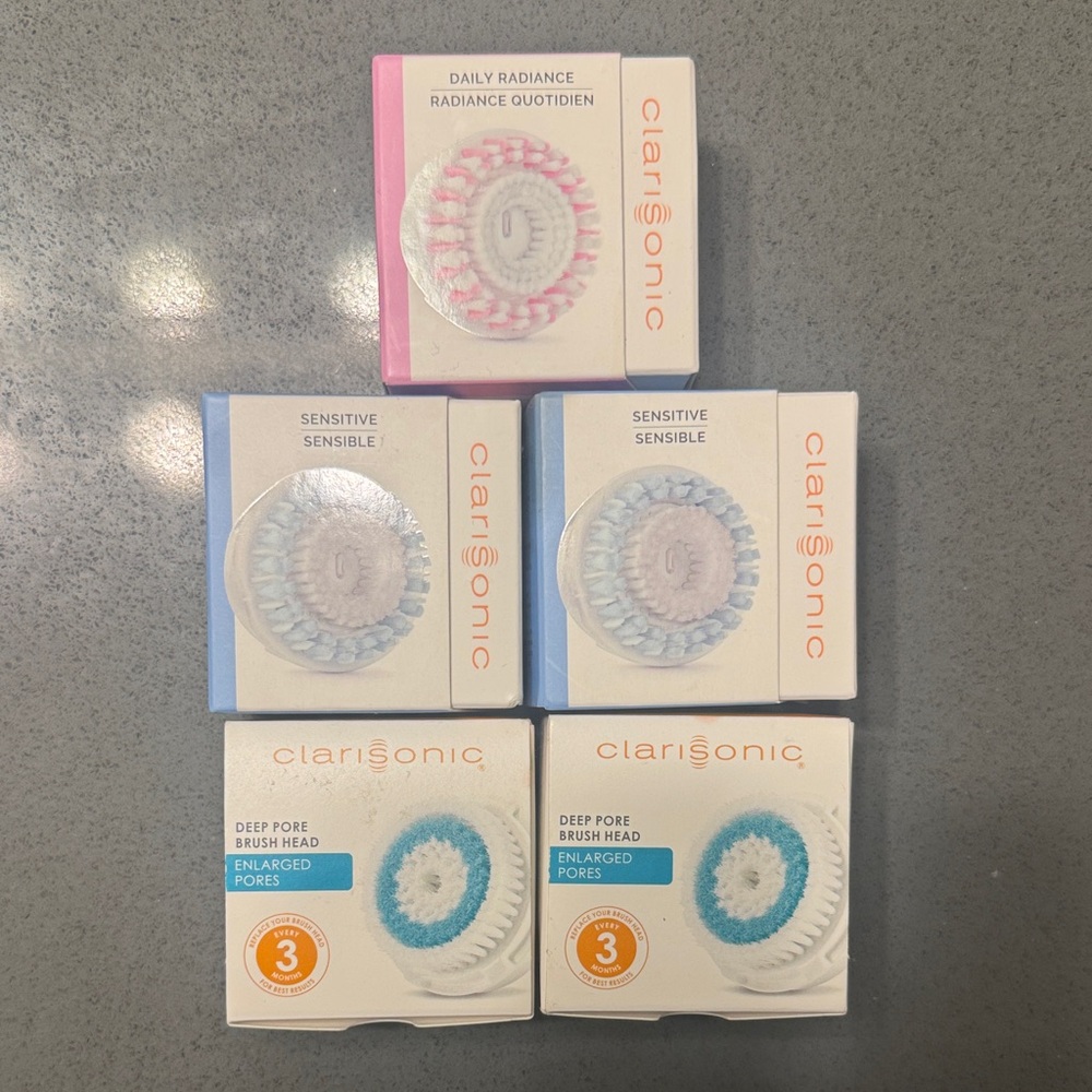 Clarisonic Brush Heads Variety (unopened)
